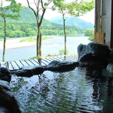 阿贺野 Furusawaya酒店 外观 照片